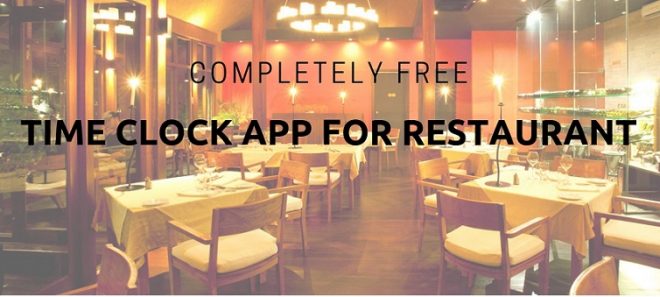 Free Time Tracking Software for Restaurant